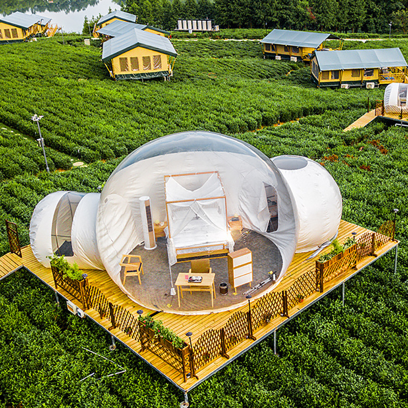 Plastic Dome Clear - Transparent Inflatable Bubble Tent Spherical Clear