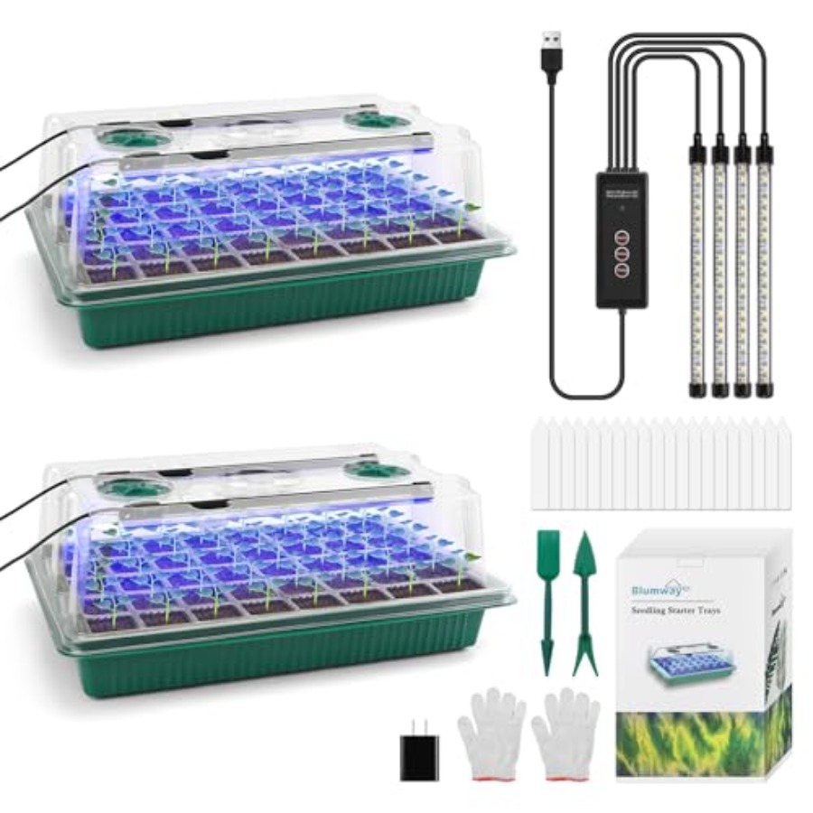 Seed Starter Tray with Grow Li - Humidity Dome Kit avaliação e preço