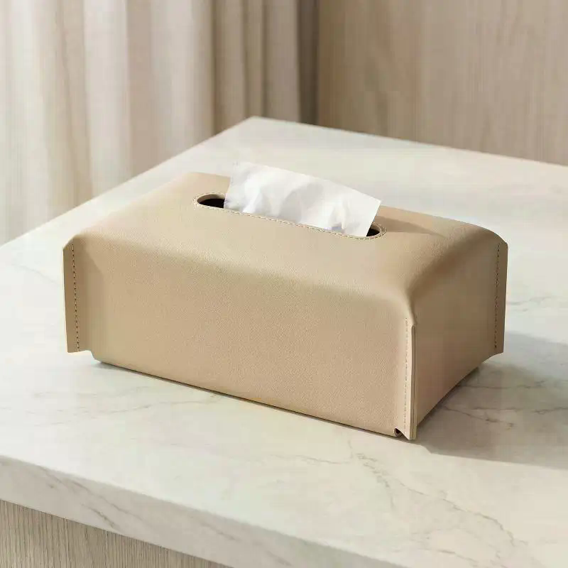 Luxury Tissue Box Leather Napk - Agar Tissue Culture avaliação e preço