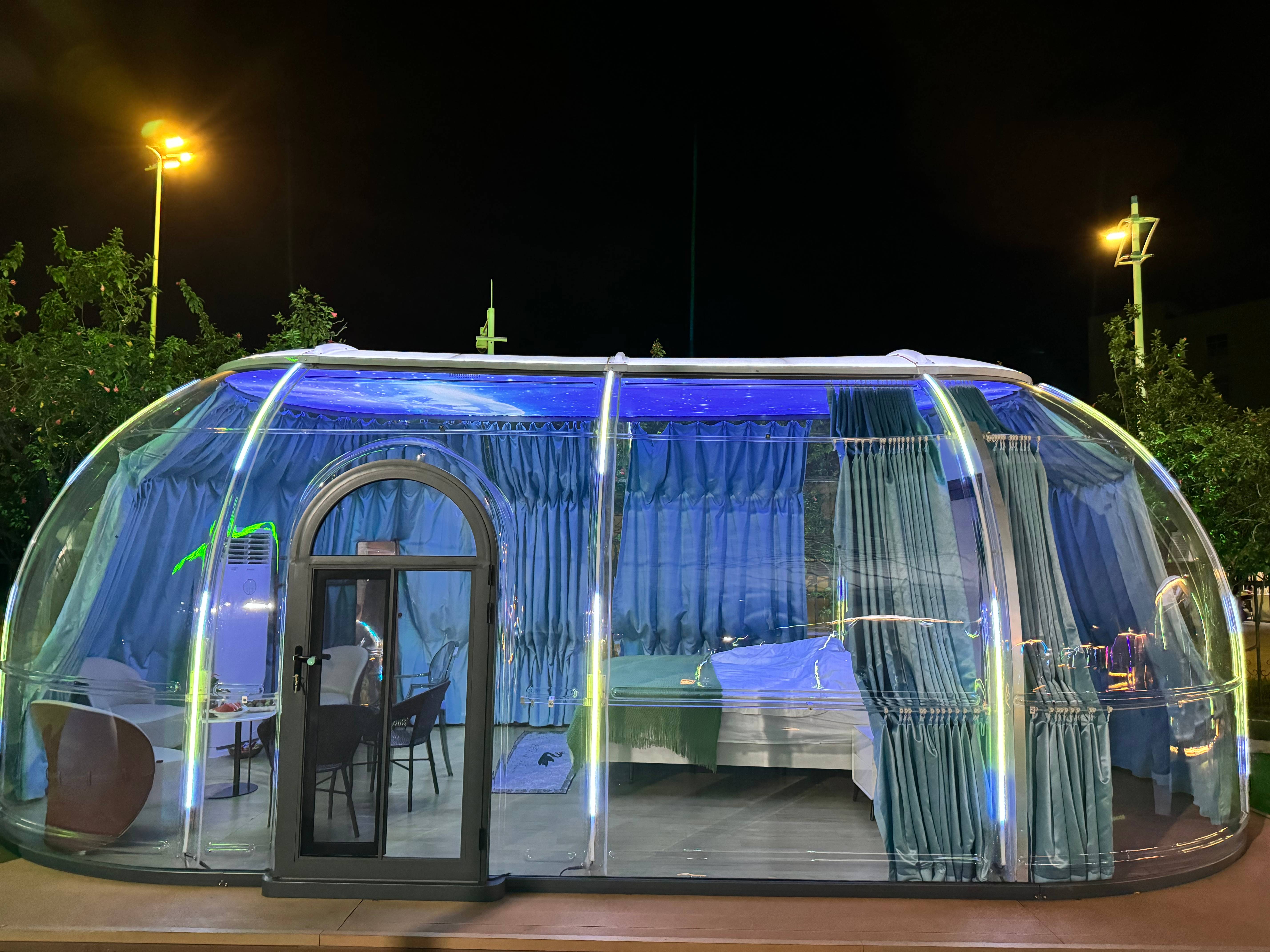 7.8-Meter Transparent Starry P - Plastic Dome Clear avaliação e preço