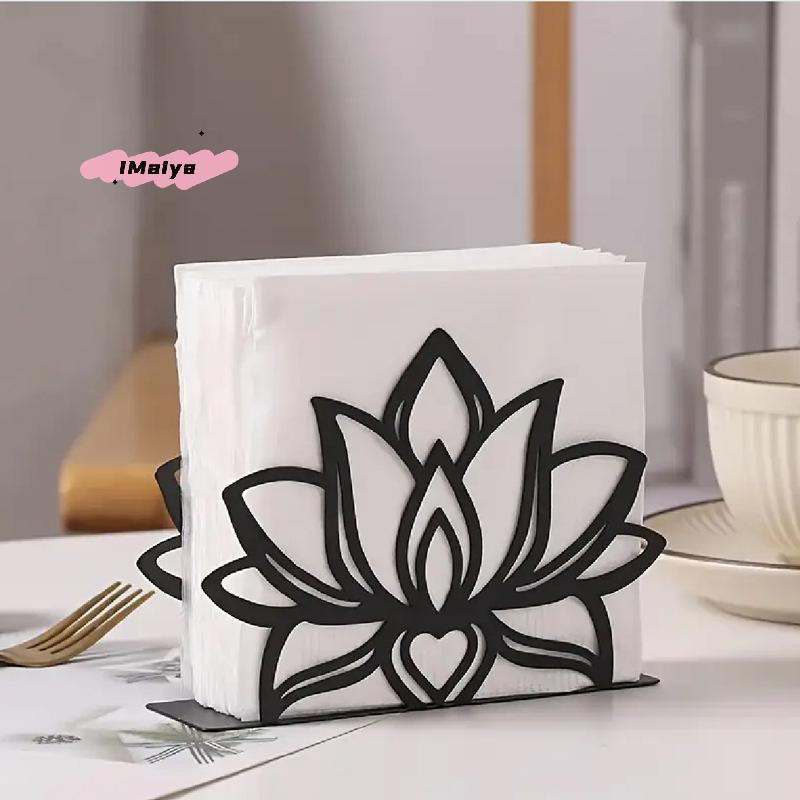 1Pc Lotus Flower Napkin Holder - Agar Tissue Culture avaliação e preço