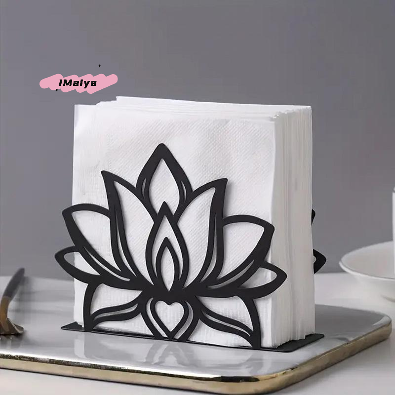 1Pc Lotus Flower Napkin Holder - Agar Tissue Culture avaliação e preço