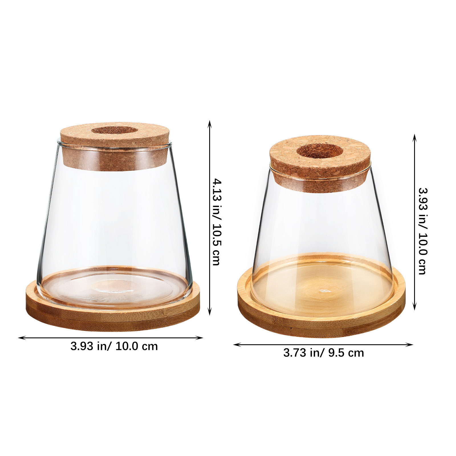 2Pcs Water Planters Glass Prop - Propagation Station Vase avaliação e preço