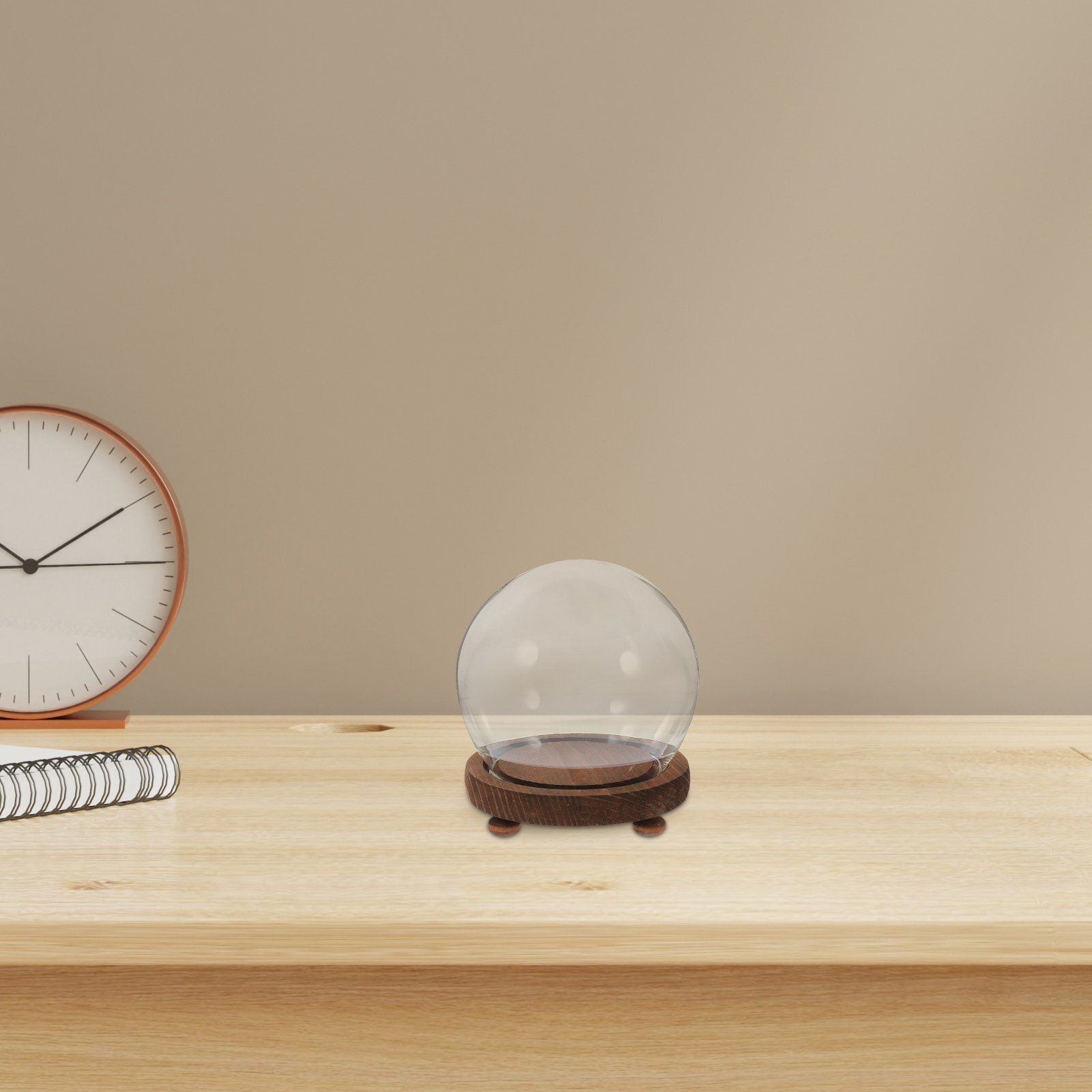 Spherical Glass Cover Ornament - Plastic Dome Clear avaliação e preço