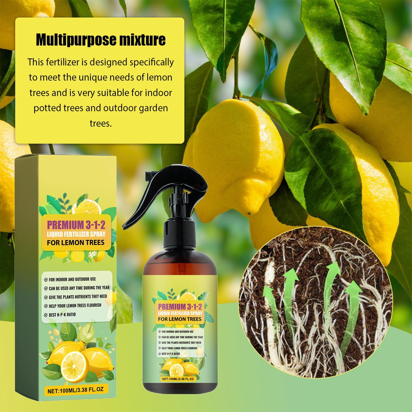 100ml Lemon Tree Fertilizer Le - Root Stimulator Liquid avaliação e preço
