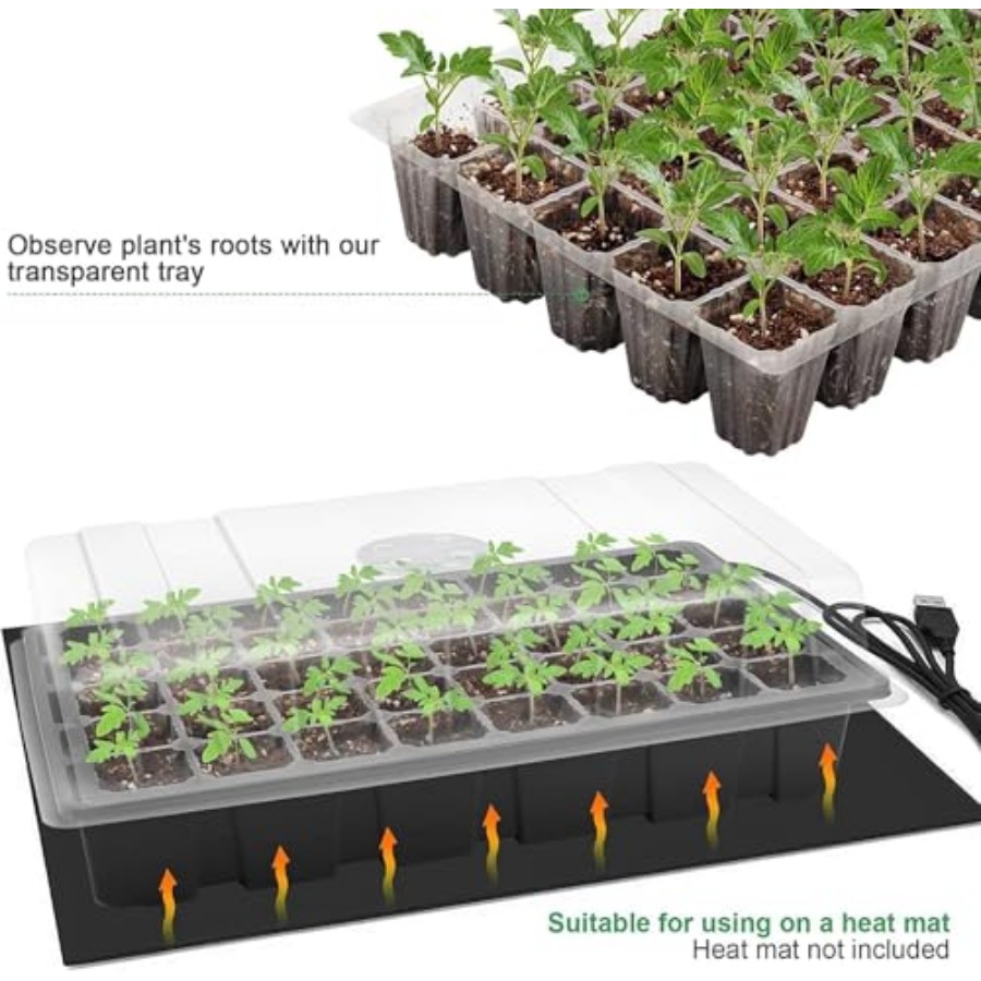 Seedling Trays Seed Starter Tr - Humidity Dome Kit avaliação e preço