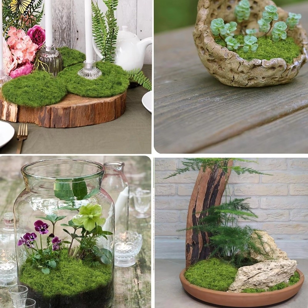 DIY Artificial Grass Rug Durab - Sphagnum Moss Dry avaliação e preço