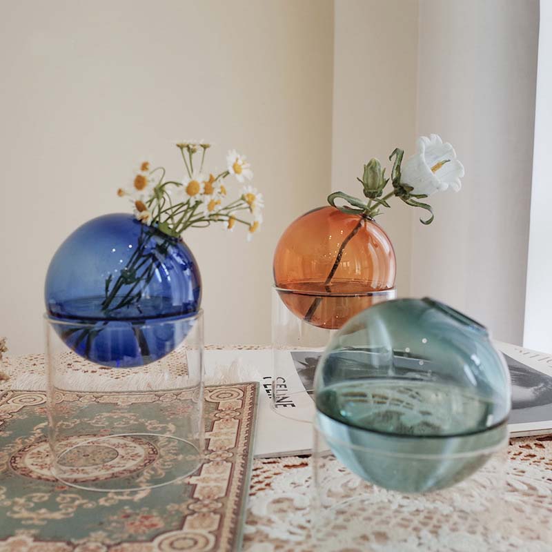 Mini Round Flower Vase Hydropo - Propagation Station Vase avaliação e preço