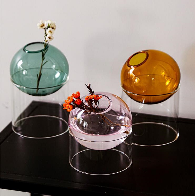 Mini Round Flower Vase Hydropo - Propagation Station Vase avaliação e preço
