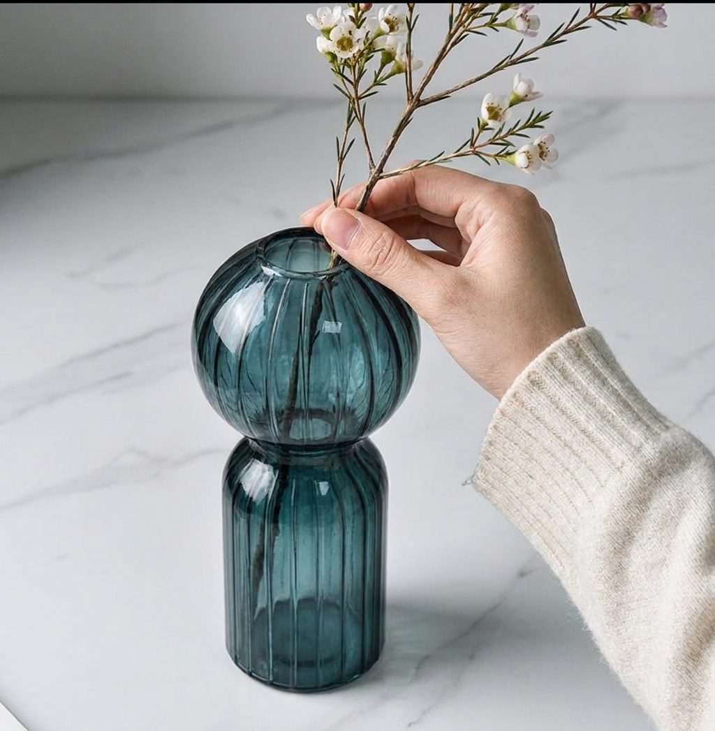 Nordic Striped Color Bubble Gl - Propagation Station Vase avaliação e preço