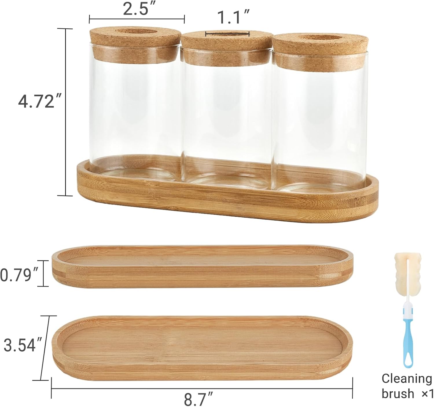 3 Pcs Glass Plant Propagation  - Propagation Station Vase avaliação e preço
