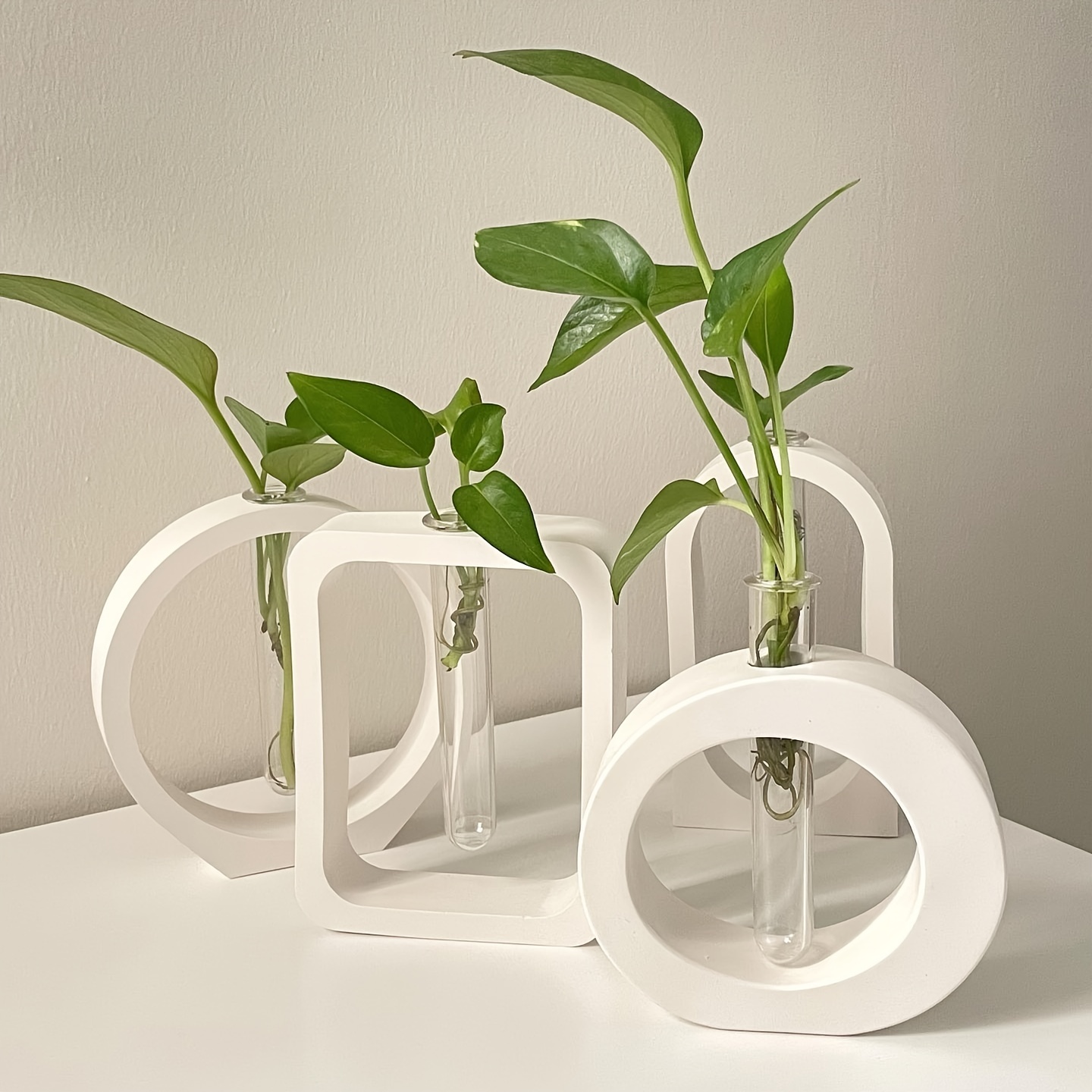 4PCS Flower Vase Silicone Mold - Propagation Station Vase avaliação e preço