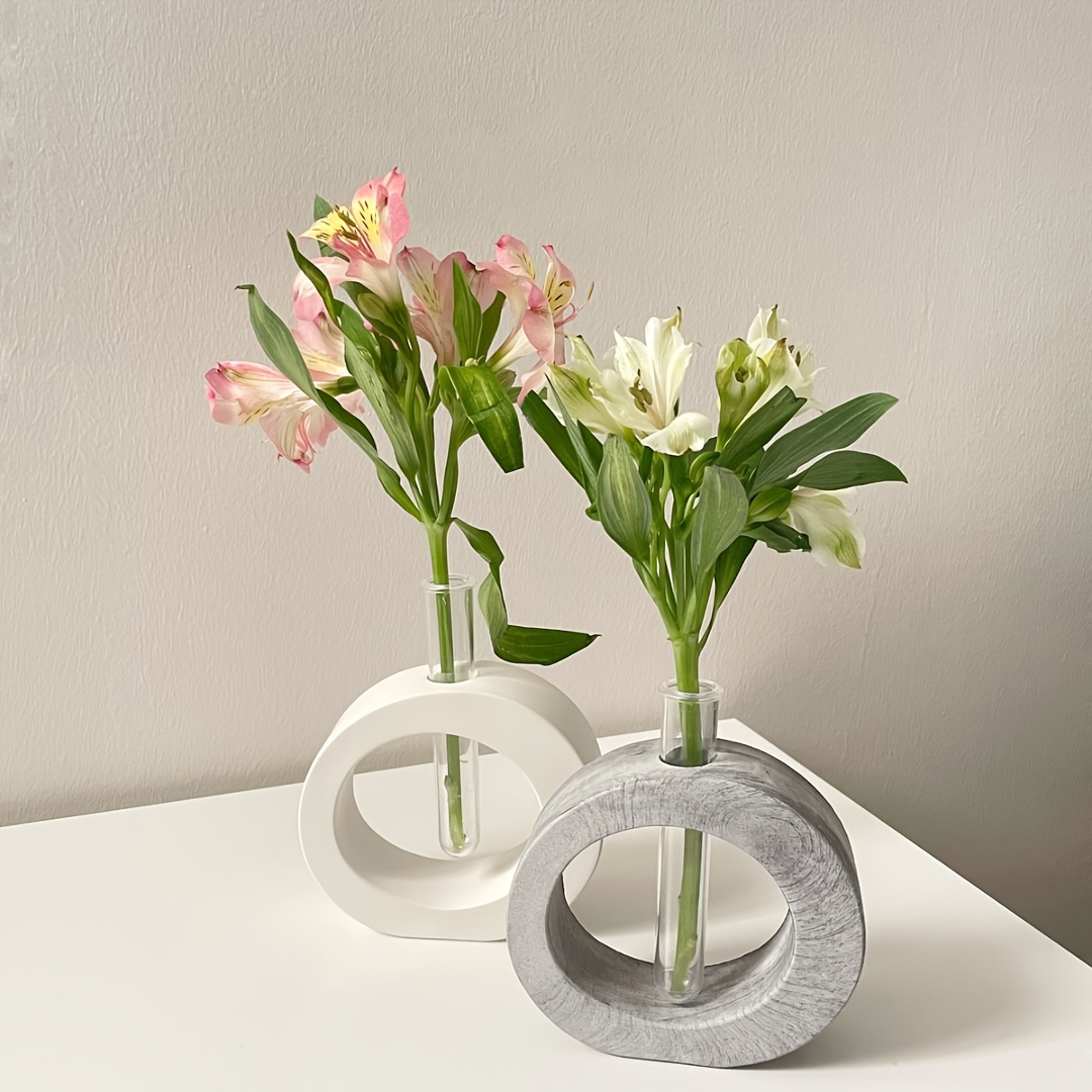 4PCS Flower Vase Silicone Mold - Propagation Station Vase avaliação e preço