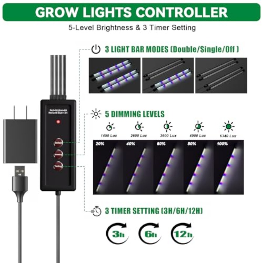 Seed Starter Tray with Grow Li - Humidity Dome Kit avaliação e preço