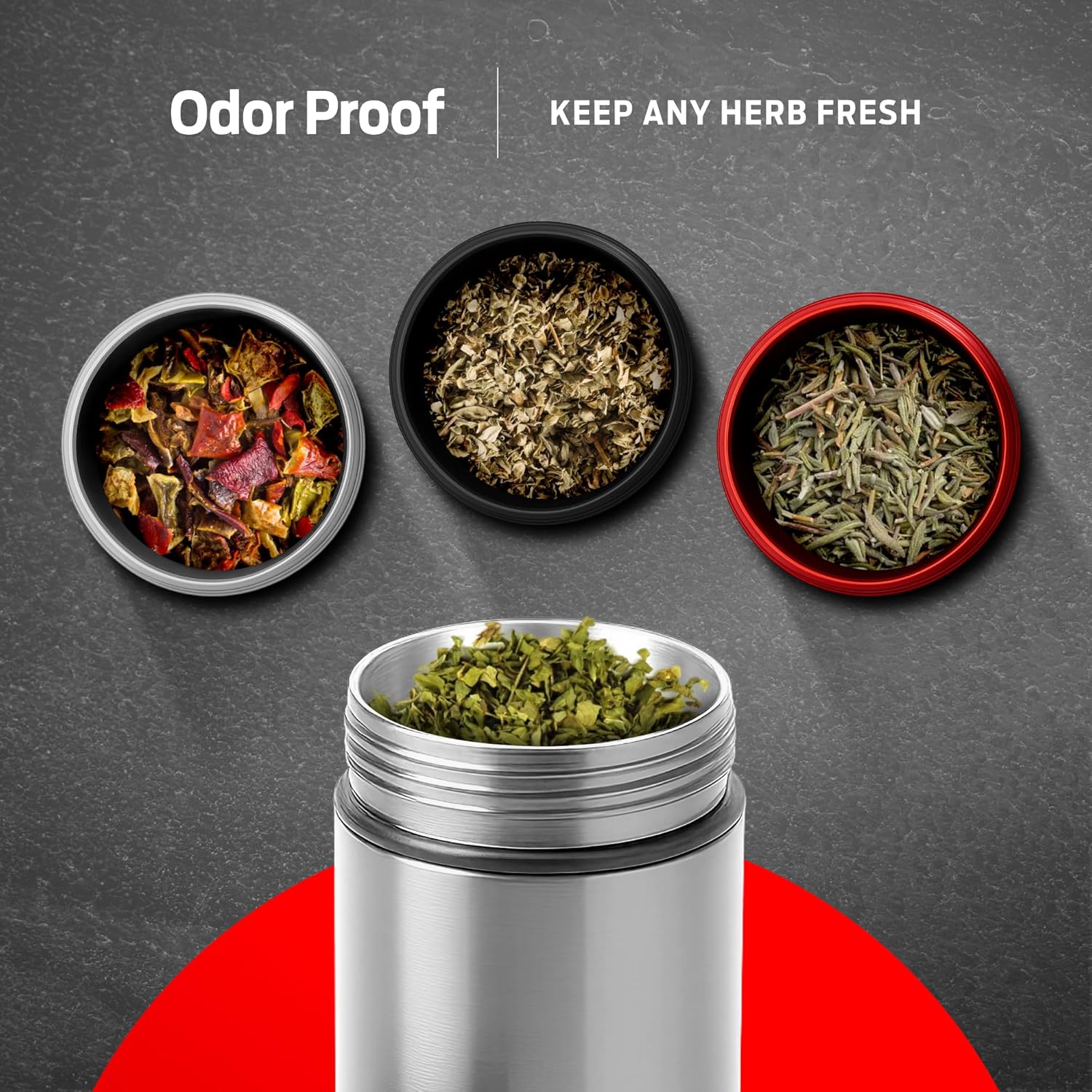 50ml Smell Proof Aluminum Jar  - Misting Bottle Fine avaliação e preço