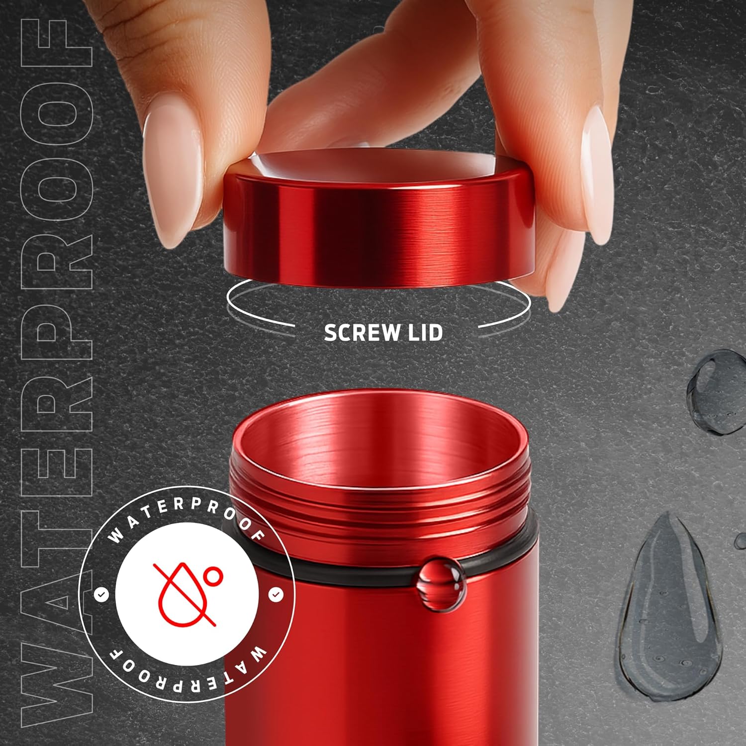 50ml Smell Proof Aluminum Jar  - Misting Bottle Fine avaliação e preço