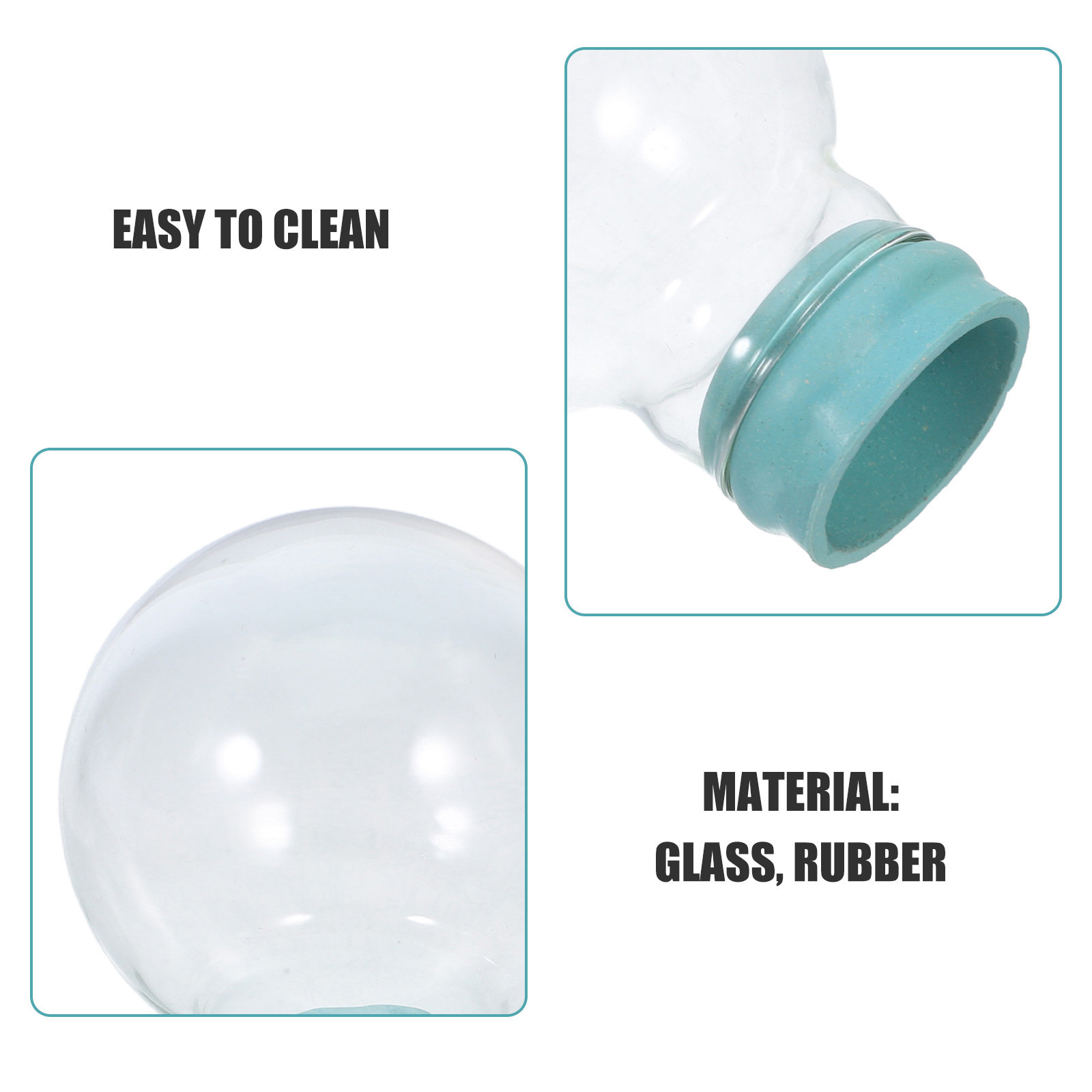 3Pcs Empty Snow Globe Glass Do - Plastic Dome Clear avaliação e preço