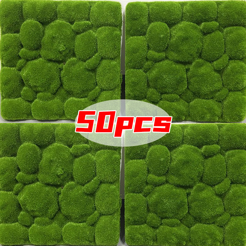 Artificial Green Moss Stones f - Sphagnum Moss Dry avaliação e preço
