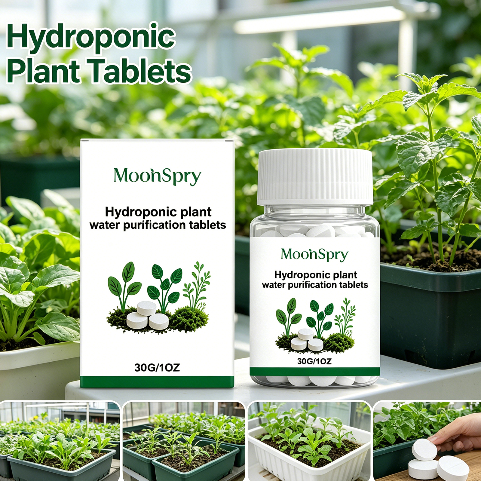 Moonspry Hydroponic Water Puri - Rooting Hormone Powder avaliação e preço