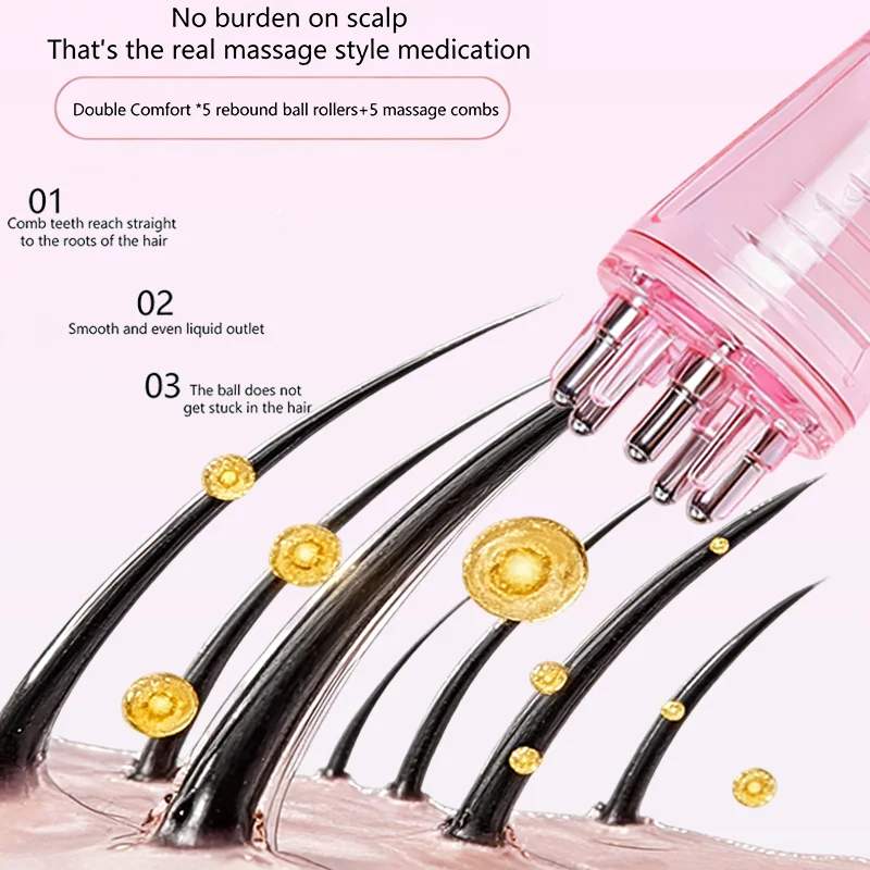 6ML Scalp Applicator Liquid Co - Root Stimulator Liquid avaliação e preço