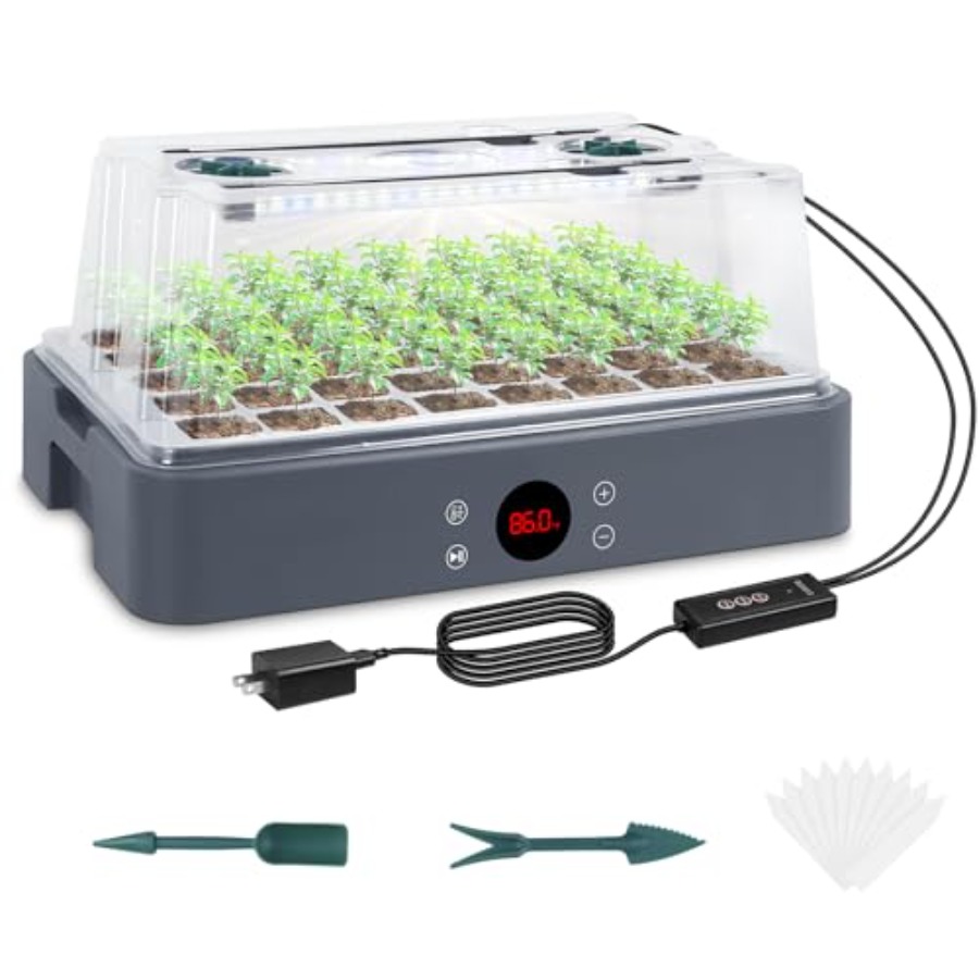 Seed Starter Tray with Grow Li - Humidity Dome Kit avaliação e preço