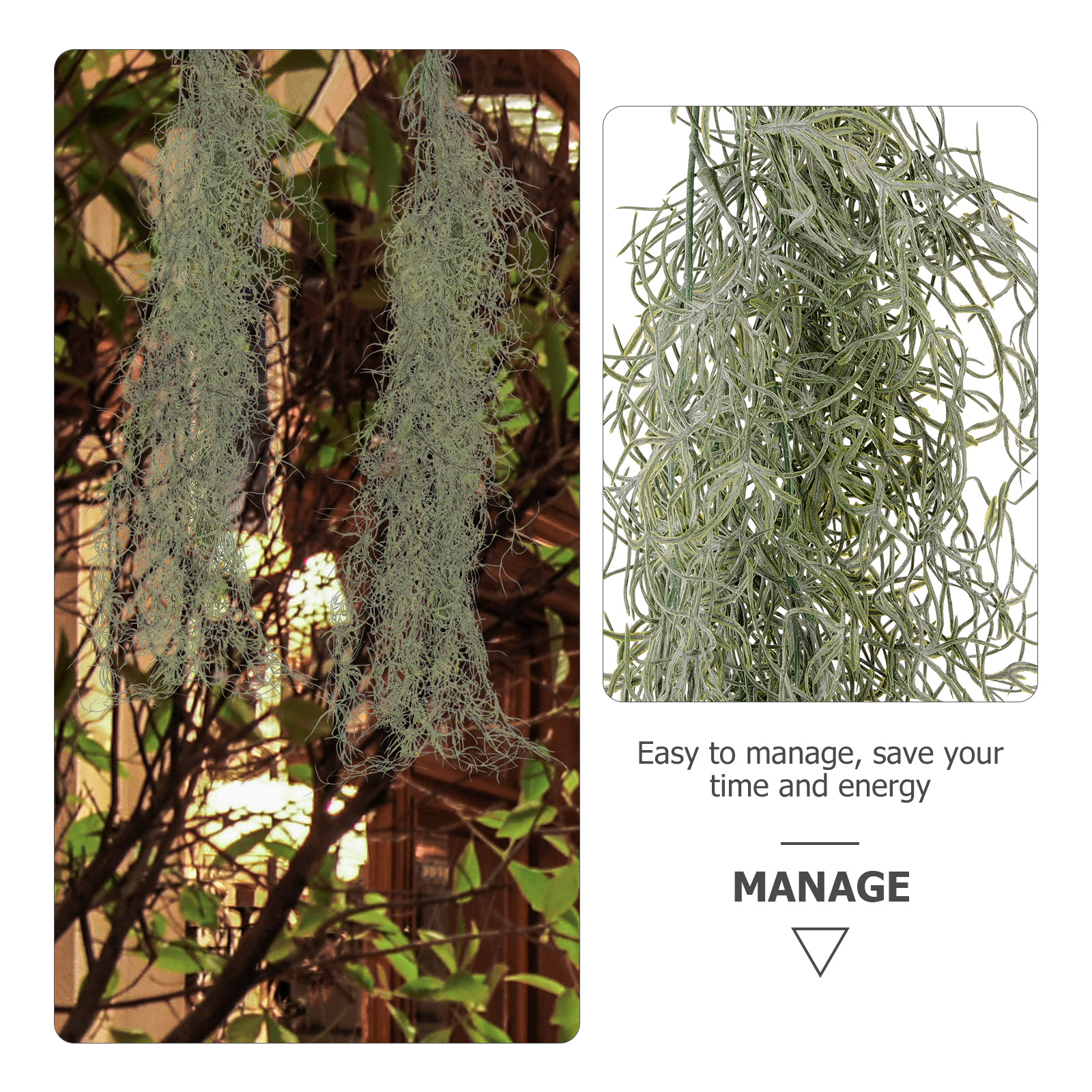 Hanging Decor Artificial Dried - Sphagnum Moss Dry avaliação e preço