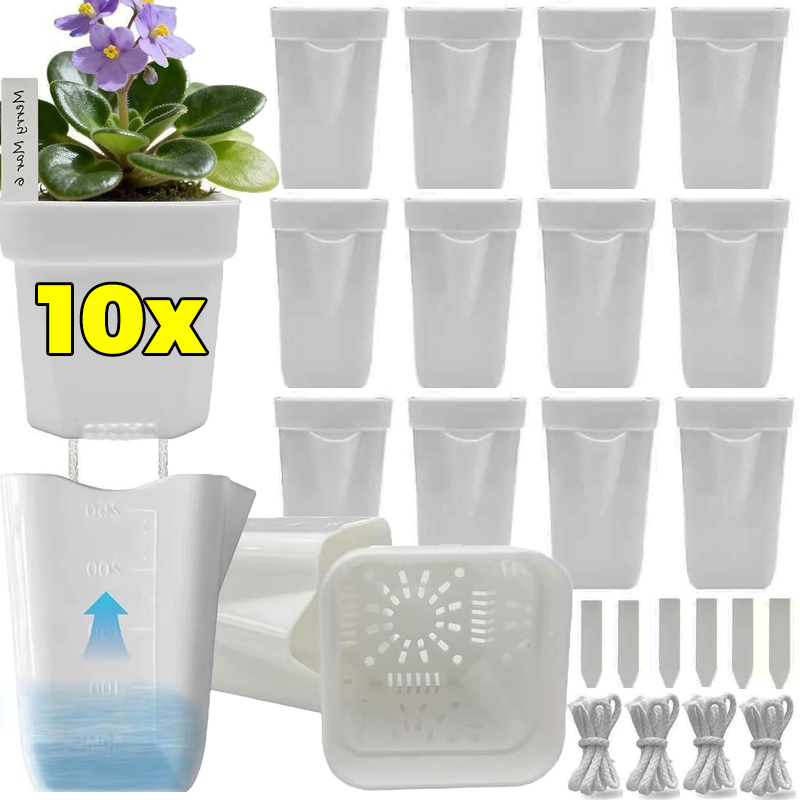 Self Watering Flower Pots Doub - Self Watering Insert avaliação e preço