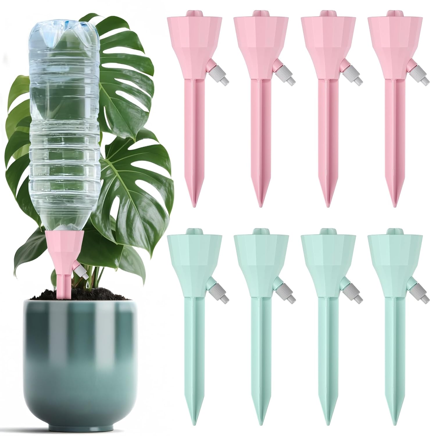 1/12pcs Automatic Drip Irrigat - Self Watering Insert avaliação e preço