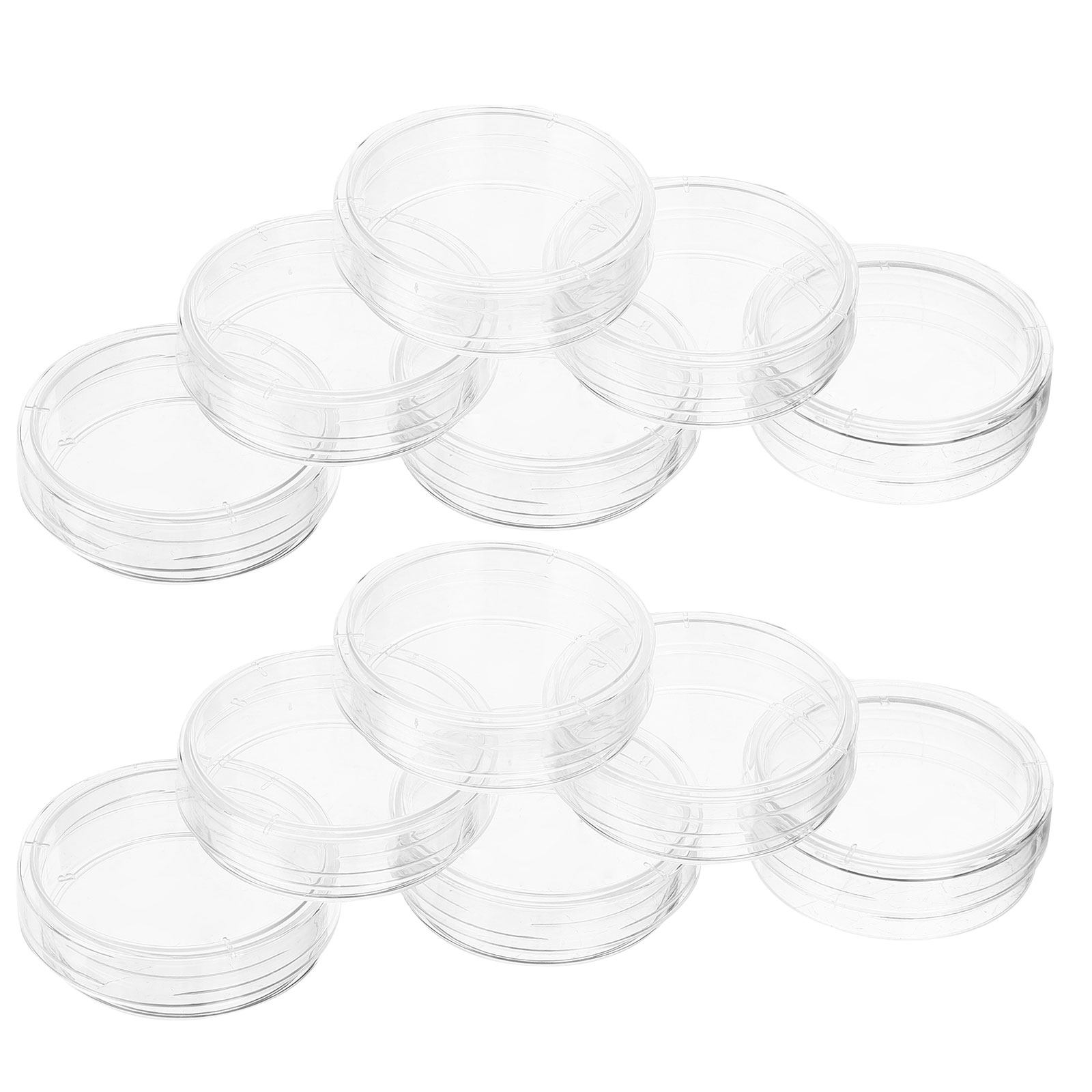 30Pcs Petri Dishes Clear Plast - Agar Tissue Culture avaliação e preço