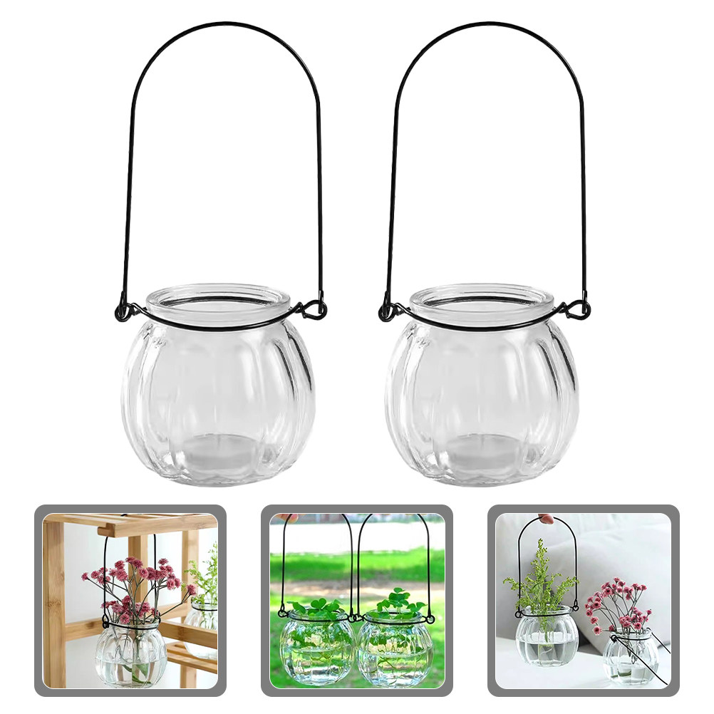 6Pcs Clear Glass Wall Planters - Propagation Station Vase avaliação e preço