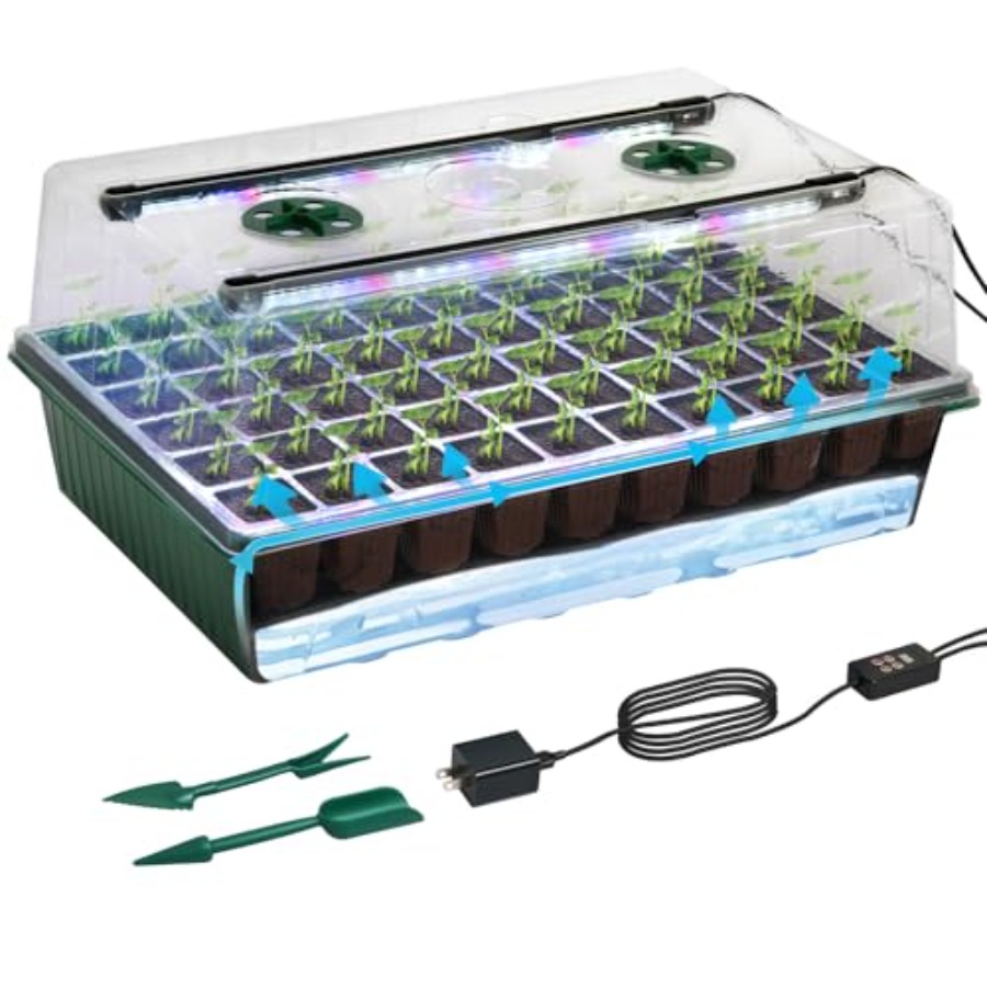 Seed Starter Tray with Grow Li - Humidity Dome Kit avaliação e preço