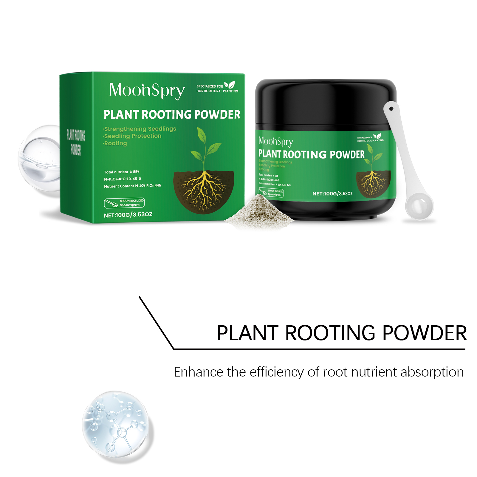 100g Plant Rooting Powder for  - Rooting Hormone Powder avaliação e preço