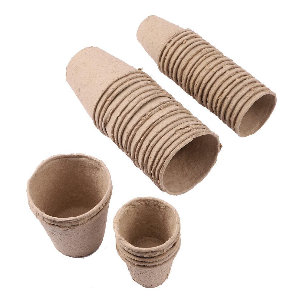 20pcs 6.2cm Environmental prot - Peat Pellet Tray avaliação e preço