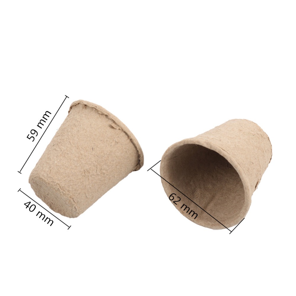 20pcs 6.2cm Environmental prot - Peat Pellet Tray avaliação e preço