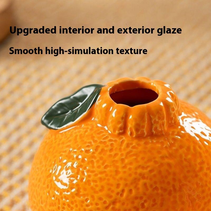 Orange Fruit Shaped Flower Vas - Propagation Station Vase avaliação e preço